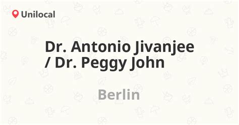 Dr. Antonio Jivanjee / Dr. Peggy John 